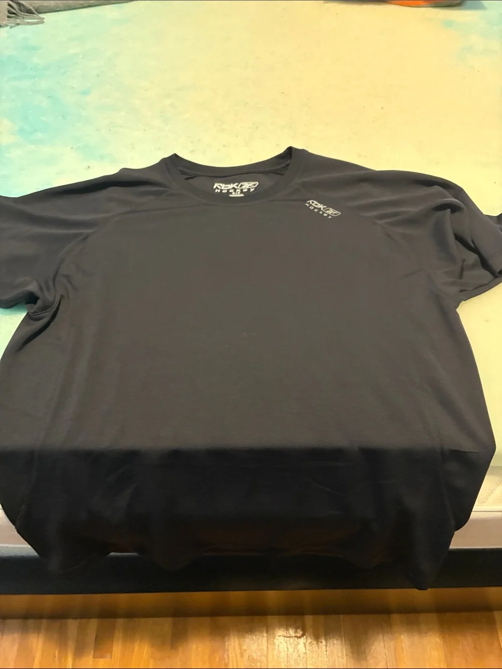 RBK Reebok Hockey Men’s Black Short Sleeve Performance Tee